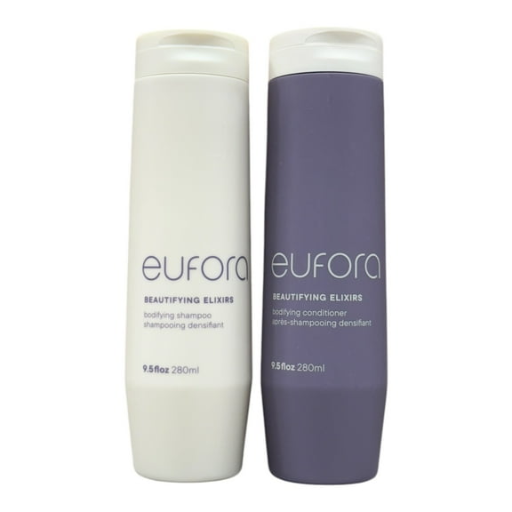 Eufora Beautifying Elixirs Bodifying Shampoo & Conditioner 9.5 Oz Set