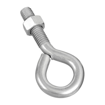 

National Hardware 1/2 in. X 4 in. L Zinc-Plated Steel Eyebolt Nut Included