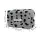 thumbnail image 2 of Ofertas Únicas 1 Pc Bolsa de Maquillaje de Piel de Leopardo con Cierre para Vacaciones y Viajes de Negocios Color Gris, 2 of 5