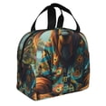 thumbnail image 2 of Disketp Forest Meditating Gorilla for Insulated Lunch Bag for Women and Men, Perfect for Work, Hiking, Picnic, 2 of 8