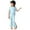 A-1095Light Blue, variant on MEZZALL Girls Outfits Sets Casual Summer For Toddler Girls Drawstring Tops And Flared Pants Soft Comfortable Playwear Breathable Dailywear Holiday / 5-6 Years