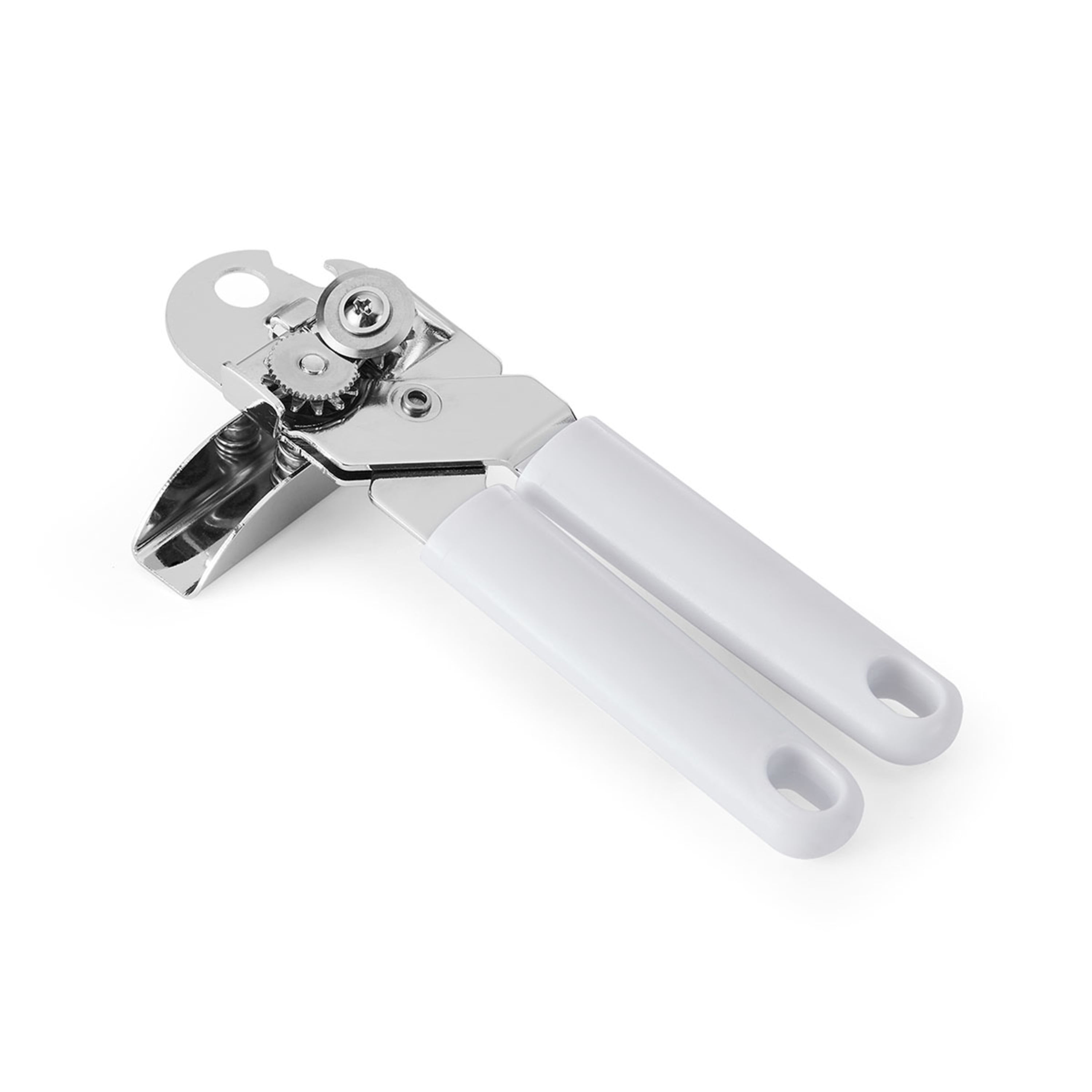 Old School Classic Can Opener For Hiking And Travel With Tapper Nickle  Plated
