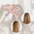 thumbnail image 6 of Unique Bargains 1 Pc Portable Floral Hair Comb Colorful Acetate Sheet, 6 of 6