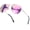 A01-silvers Frame Pinkmirrored, variant on Womens Aviator Polarized Sunglasses - Oversized Mirrored Double Bridge Sunglasses w UV Protection for Women/Men