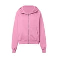 thumbnail image 4 of Landzoo Women's Loose Coat Hooded Cardigan Zipper Hoodie Warm Breathable Women's Hoodie, 4 of 6