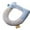 C, variant on Lume Wear Extra Thick Seat Cushion for Enhanced Bathroom Comfort And Support. With A Non Grip And Easy Cleaning Design. Fits Standard Toilet Seats