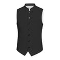 thumbnail image 4 of Boys Halloween Vest Tank Top Stand Collar Kids Sleeveless Jacket Casual Outerwear Ages 2-15, 4 of 5