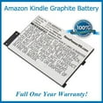 thumbnail image 3 of Amazon Kindle Kit de Remplacement de Batterie Graphite avec Outils, Instructions Vidéo, Batterie Longue Durée et Garantie Complète d'Un An, 3 of 3