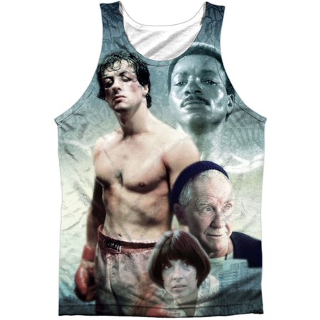 Rocky - Montage - Tank Top - Small (Best Rocky Training Montage)
