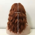 thumbnail image 4 of Nevermindyrhead Auburn Dark Red Wig, Short Curly Free Part Lace Front Wigs for Women, Daily, Party, 4 of 9