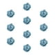 thumbnail image 1 of sweethay 10 piezas de flores artificiales para manualidades, decoración de uñas epoxi, tocados, joyería, adorno artesanal hecho a mano Ropa, zapatos y accesorios Miscelánea gris perla, 1 of 6
