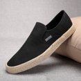 thumbnail image 2 of NOKIO Men's Casual Shoes Lightweight Non S𝗅ip Sneakers Laceless S𝗅ip On Sports Shoes Fashion So𝗅id Color Canvas Shoes Casual Outdoor Walking Shoes Comfortable Hiking Shoes, 2 of 5