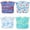 blue02, variant on Baby bibs Waterproof Toddler bib - Feeding bib with Pocket for Infant Boy Girl Washable 6-36M