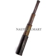 thumbnail image 4 of Solid brass antique brown Spyglass telescope- 15 inch Long, 4 of 4