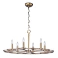 thumbnail image 1 of Maxim 24739BZF Helix 6-Light Chandelier, Bronze Fusion, 1 of 1