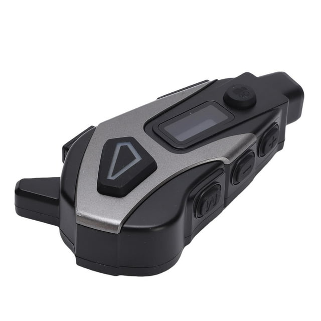 Auricular Inalámbrico Para Casco, Cámara Para Casco A Prueba De Agua Para Motocicleta, Carga Tipo C, Multifuncional Con Asistente De Voz Para Escuchar Música