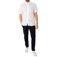 thumbnail image 5 of Tommy Hilfiger Pigment Syed Linen Short Sleeved Shirt, White, 5 of 6