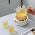 thumbnail image 2 of Bewildely Calentador de tetera, Base de escritorio, soporte para calentador de cafetera, cocina, té, agua, estufa, accesorio para el hogar, Suministros térmicos, 2 of 6