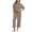 Khaki, variant on Feancey 2 Piece Sets for Women Going Out Travel 2026 Summer Short Sleeve Tops and Loose Capri Pants Lounge Set Solid Color Casual Two Piece Outfits with Pockets Black XL