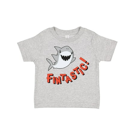 

Inktastic Fintastic! Cute Shark Gift Toddler Boy or Toddler Girl T-Shirt