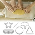 thumbnail image 4 of 1/2/3Sets Candy Making Tools Kit - Cookies Games Stainless Steel Cutters Kit,Baking Tools, Baking Challenge Game Tools for Baking and Cooking Home & Kitchen kit, 4 of 8