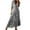 3-black summer dresses for women, variant on UPPADA Women's Plus Size Floral Print Dresses Summer Casual V Neck Short Sleeve Maxi Dress Boho Beach Dresses Flowy Loose Fit Comfy Dresses,Beach Skirt Black,XXL