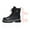 #159-Black, variant on Roncen Women's Platform Ankle Boots with Lace-Up & Zipper Closure - Thick Sole Winter Boots, Plus Size Comfortable Metal Accent Low Heel Shoes for Height Increasing Design
