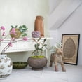 thumbnail image 3 of Bloomingville Round Paulownia Wood Planter, Stained Finish, 3 of 5
