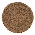 thumbnail image 1 of Colonial Mills HY89R084X084 Tapis Rond Rayé Hayward 7 Pi, Moka, 1 of 1