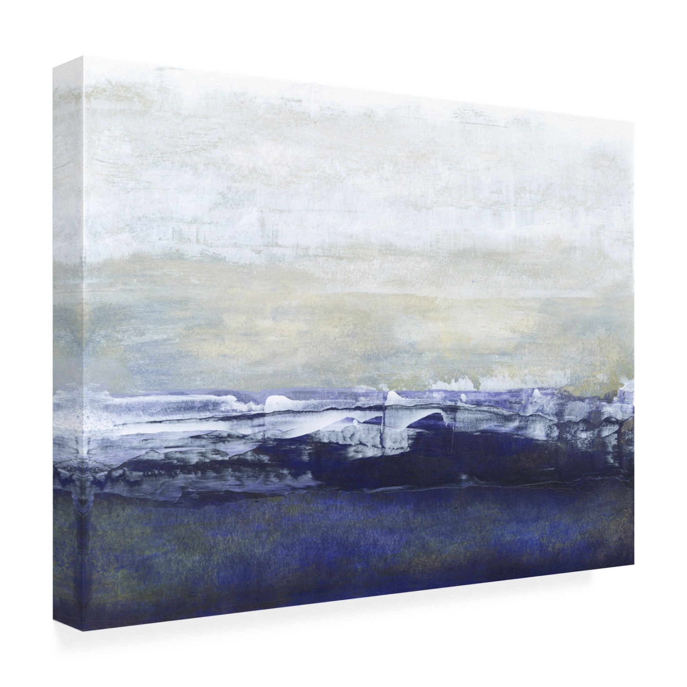Trademark Fine Art Sharon Gordon Blue Glimpse Canvas Wall Art