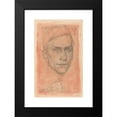 thumbnail image 2 of Richard Nicolaüs Roland Holst 11x14 Black Modern Framed Museum Art Print Titled - Portrait of the Wood Cutter B. Essers (1919), 2 of 5