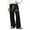Black, variant on MuXiKeJi Clothes Boys Letter Graphic Wide Leg Sweatpants Athletic Track Joggers Casual Baggy Pants for Teen Youth