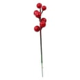 thumbnail image 2 of Xihbxyly Decoración de Ramas de Bayas Artificiales, Adorno para Árbol de Navidad, Material de Espuma, Alambre Flexible, Decoración Del Hogar, Ramo Diy, Tamaño 20 Cm, 20 Piezas, 2 of 2