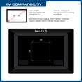 thumbnail image 2 of QG-TM-T-015 QualGear Support Mural Inclinable Universel Profil Bas pour TV 32-55 Pouces, Noir, 2 of 5