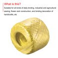 thumbnail image 4 of Uxcell Polyester Nylon Plastic Rope Twine Household Bundled Packing Yellow, 4 of 5