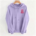thumbnail image 5 of JOANKDMI Women's Boxing Gloves Pink Ribbon Hoodies Breast Cancer Awareness Graphic Pullover Sweatshirt Long Sleeve Pocket Drawstring Activewear Fight Like a Girl, 5 of 6