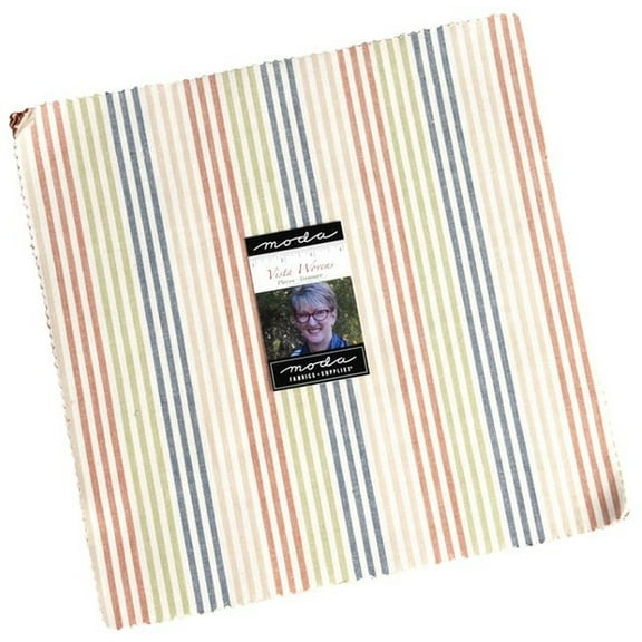 Vista Wovens Layer Cake by Janelle Kent of Pieces To Treasure; 42 - 10" Precut Fabric Quilt Squares
