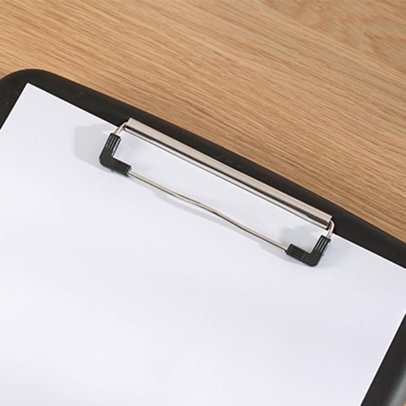 BQBQERT Letter Size Storage Clipboard for Case Drawing Pad for School Utility Industrial Medical Personnel Bla