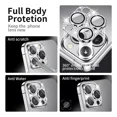 thumbnail image 3 of 2 Piezas De Protector De Lente Para iPhone 15 Pro/pro Max, 3 of 6