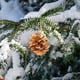 thumbnail image 2 of Golden Cones, Christmas Tree Decoration, Hanging Pieces, DIY Dyeing Props, Photography Background, Festive Home Decor, Foldable Design, Portable Use, Lightweight Metal Frame, for Office or, 2 of 8