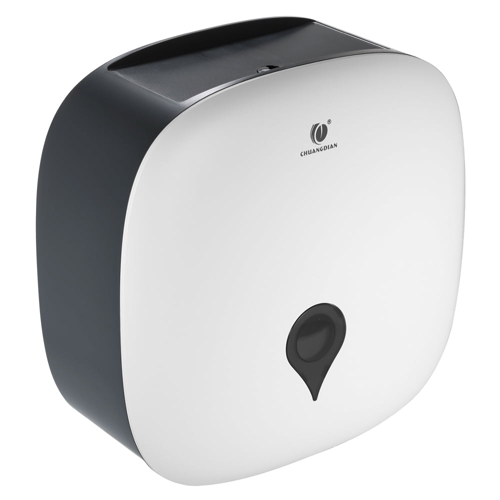 CHUANGDIAN No Drilling Wall Mounted Single Jumbo Roll Tissue Dispenser