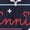 NAVY, variant on - Minnie Mouse - Neon Highlight - Youth Crewneck Fleece Sweatshirt