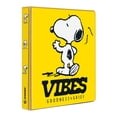 thumbnail image 3 of Carpeta Snoopy VIBES de vinil color amarillo, 3 of 4