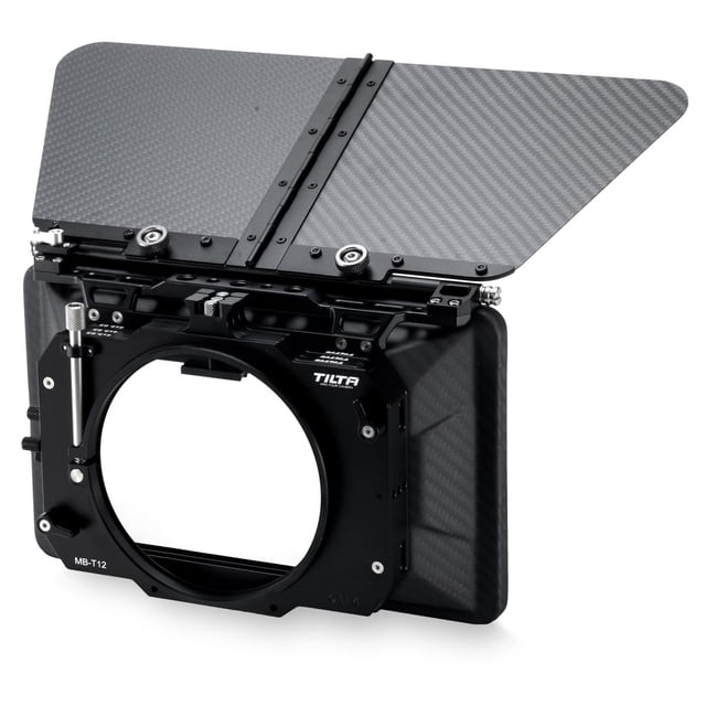 Pinza de fibra de carbono Matte Box Tilta MB-T12 de 3 etapas, 4 x 5,65 pulgadas