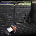 thumbnail image 2 of Rongtaod Cargo Mat Compatible with 2020-2025 Kia Telluride Cargo Liner Trunk Mat TPE All Weather Back Seat Cover Protector 2024 Telluride Accessories (Trunk Mat with Backrest Mat), 2 of 6