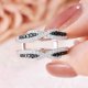 thumbnail image 3 of Anillo potenciador para anillos de compromiso, circonita cúbica blanca y negra, alianzas de boda de plata de ley 925, 3 of 5
