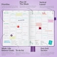 thumbnail image 2 of GoGirl Pro Vertical Hourly Weekly Planner, 2 of 7