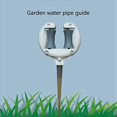 thumbnail image 3 of 5X Soporte de Posicionamiento de Tubería de Agua Blanda Guía para Manguera de Jardín Clavo Guía para Manguera de Jardín Que Ahorra Mano de Obra Rodillo Liso Puntiagudo, 3 of 7