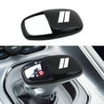 thumbnail image 3 of Gear Shift Knob Head Cover Trim For Dodge Challenger Charger 2015-2024 Interior Decoration Accessories For Durango 2016-2024 ABS -Challenger War Horse-Shift knob(all inclusive)-Black White Label, 3 of 6