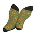 thumbnail image 5 of Pofeuu Squirrel And Nuts Print Crew Socks, Adult Running Hiking Socks for Youth and Adult, 5 of 7